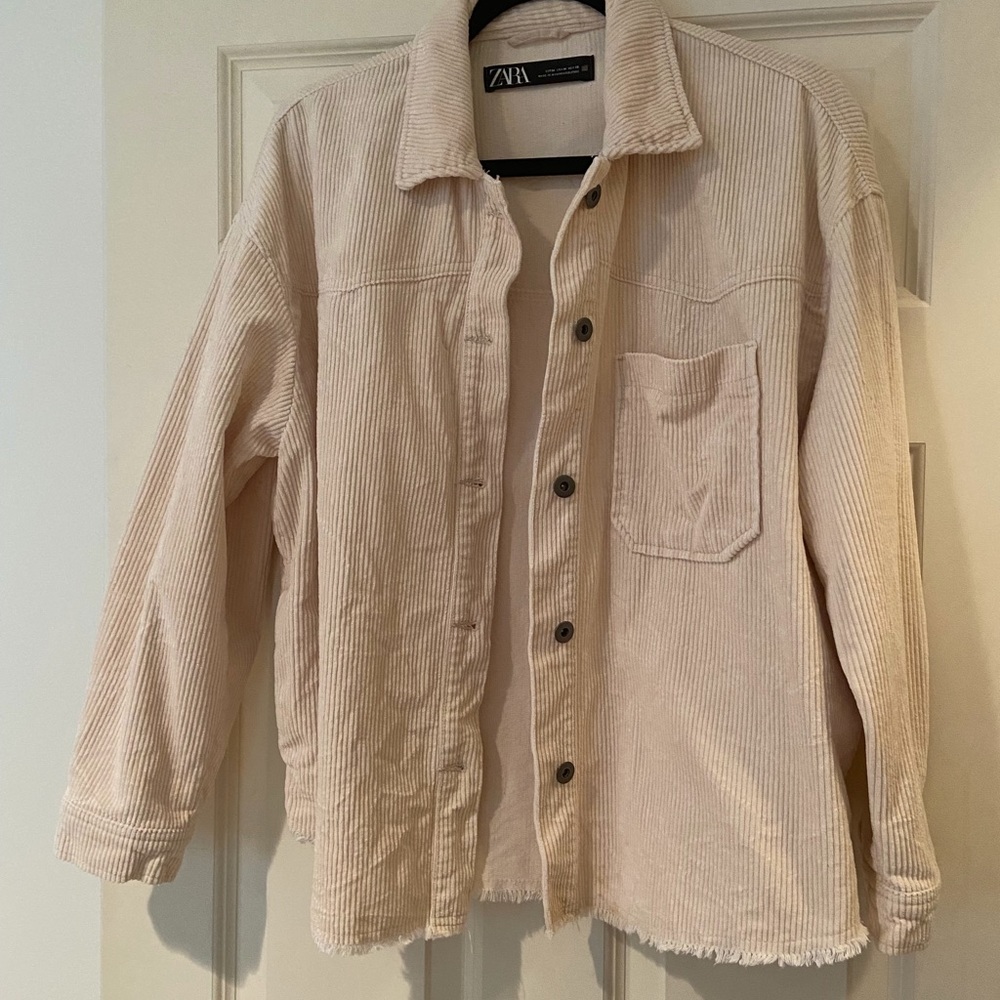 Zara corduroy shirt